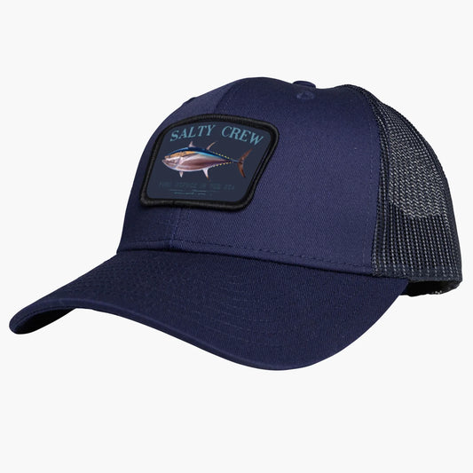 Salty Crew Big Blue Retro Trucker Hat-Hats & Headwear-Salty Crew-Navy-Fishing Station