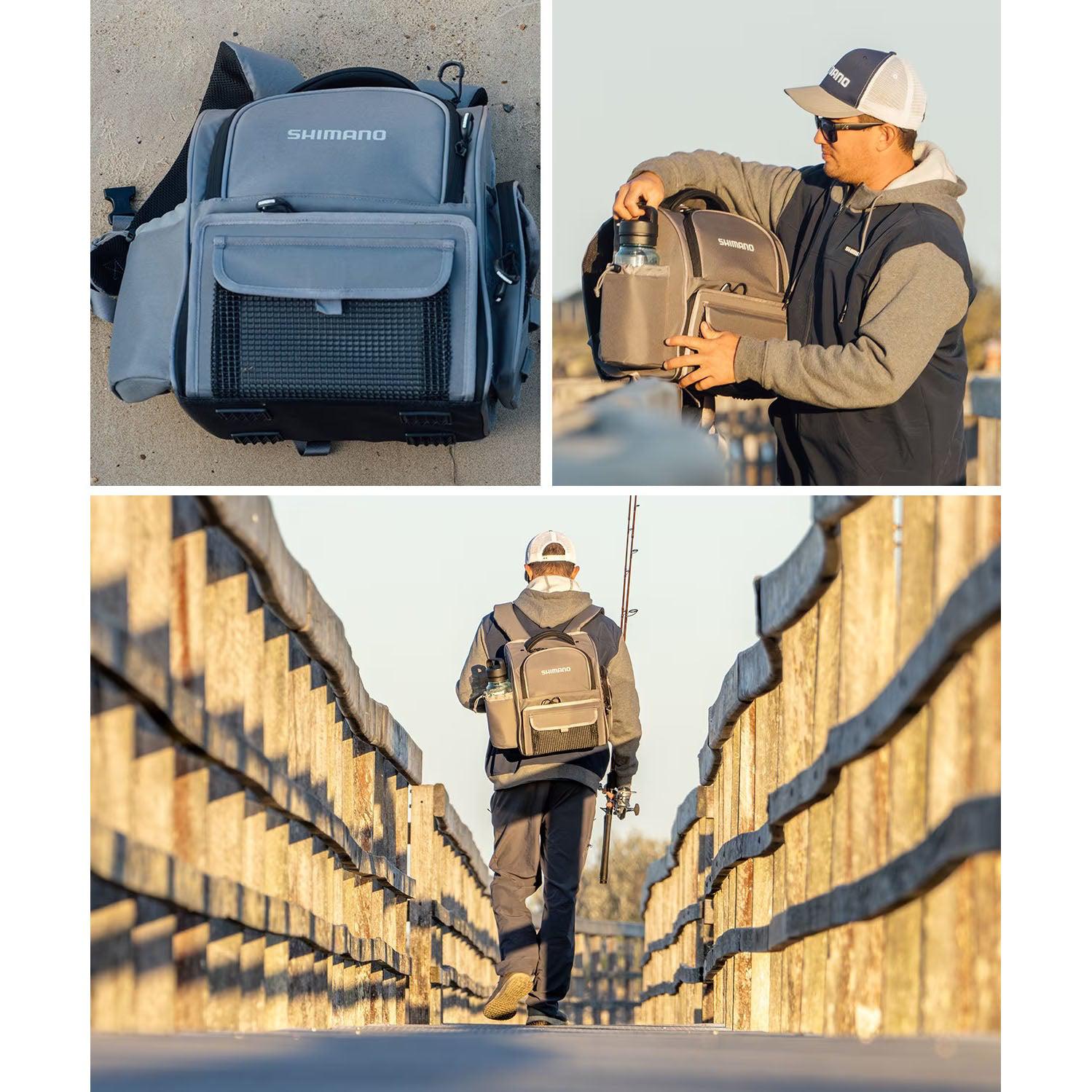 Shimano 23 Tackle Backpack With Tackle Box – Fishing Station