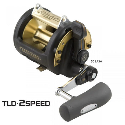 Shimano TLD Triton Lever Drag 2 Speed Overhead Reel-Reels - Overhead-Shimano-TLD2SP50LRSA-Fishing Station