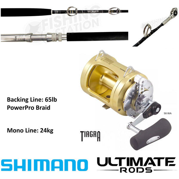 Shimano Tiagra Hyper Game Rod – Fishing Station
