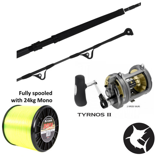 Shimano Backbone Elite / Tyrnos 50 Game Combo-Combo - Blue Water-Fishing Station-Fishing Station