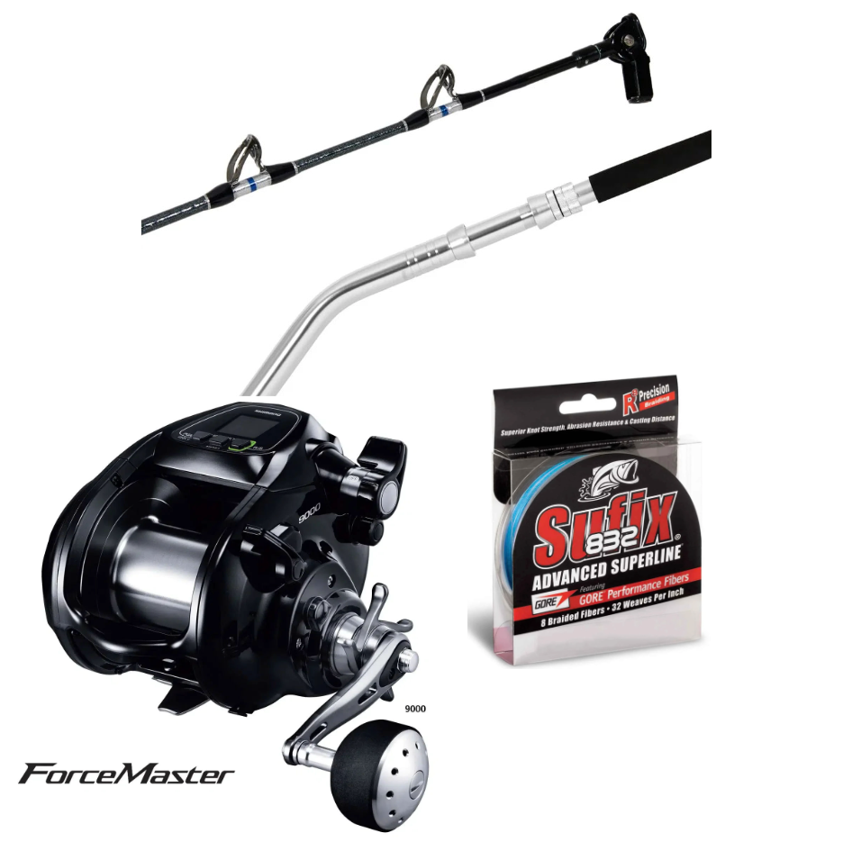 Shimano Forcemaster / Status BW Deep Drop Electric Reel Combo – Fishing ...