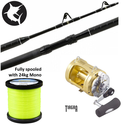 Shimano Hyper 24KG / Tiagra 50WLRSA Game Combo-Combo - Blue Water-Fishing Station-Fishing Station