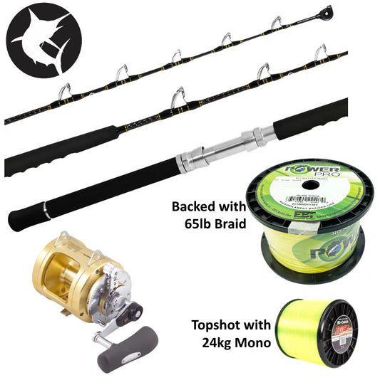 Shimano Speedmaster 24kg / Tiagra 50A Overhead Game Combo-Combo - Blue Water-Fishing Station-Fishing Station