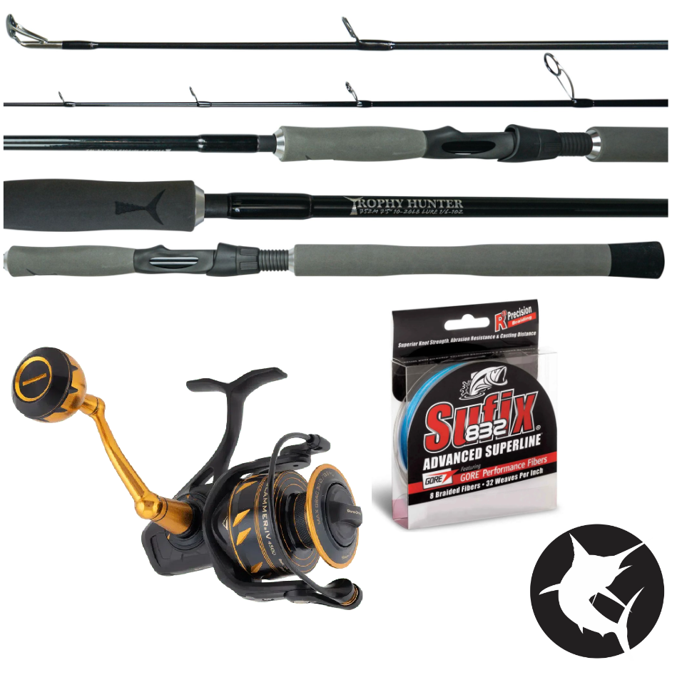 Snapper Combo - Trophy Hunter Snapper / Slammer IV – Fishing Station