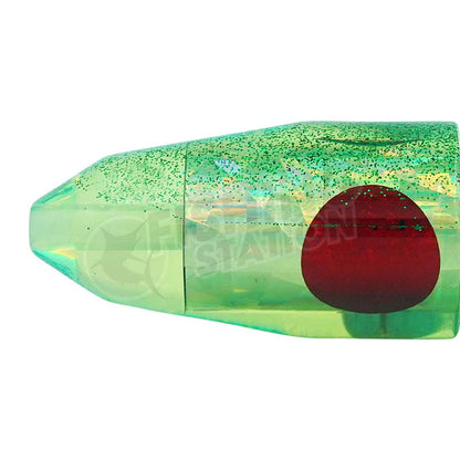 TANTRUM Lures Medium Bullet-Lure - Skirted Trolling-Tantrum-Green Head-Fishing Station