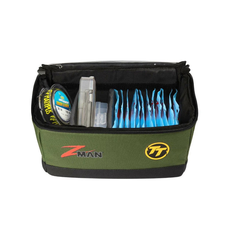 TT Z-Man Deluxe Tackle Block-Tackle Boxes & Bags-Tackle Tactics (TT)-Green-Fishing Station