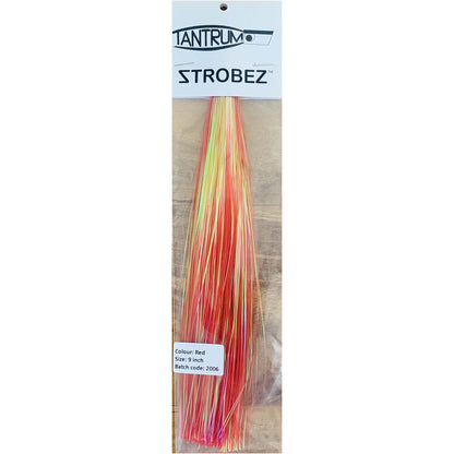 Tantrum Strobez Trolling Lure Skirting Material-Skirt-Tantrum-12"-Red-Fishing Station