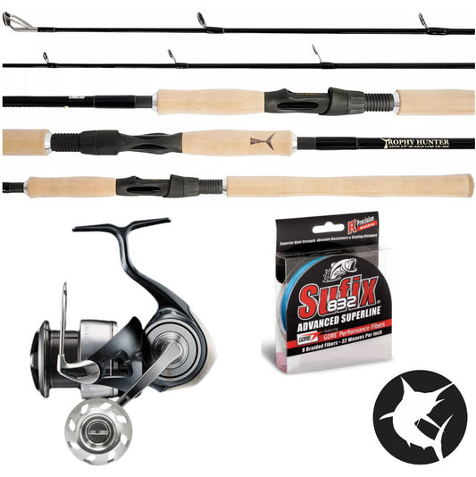 Trophy Hunter Premium Snapper Combo - 752M / 24 Certate LT 4000-Combo - Blue Water-Fishing Station-Fishing Station