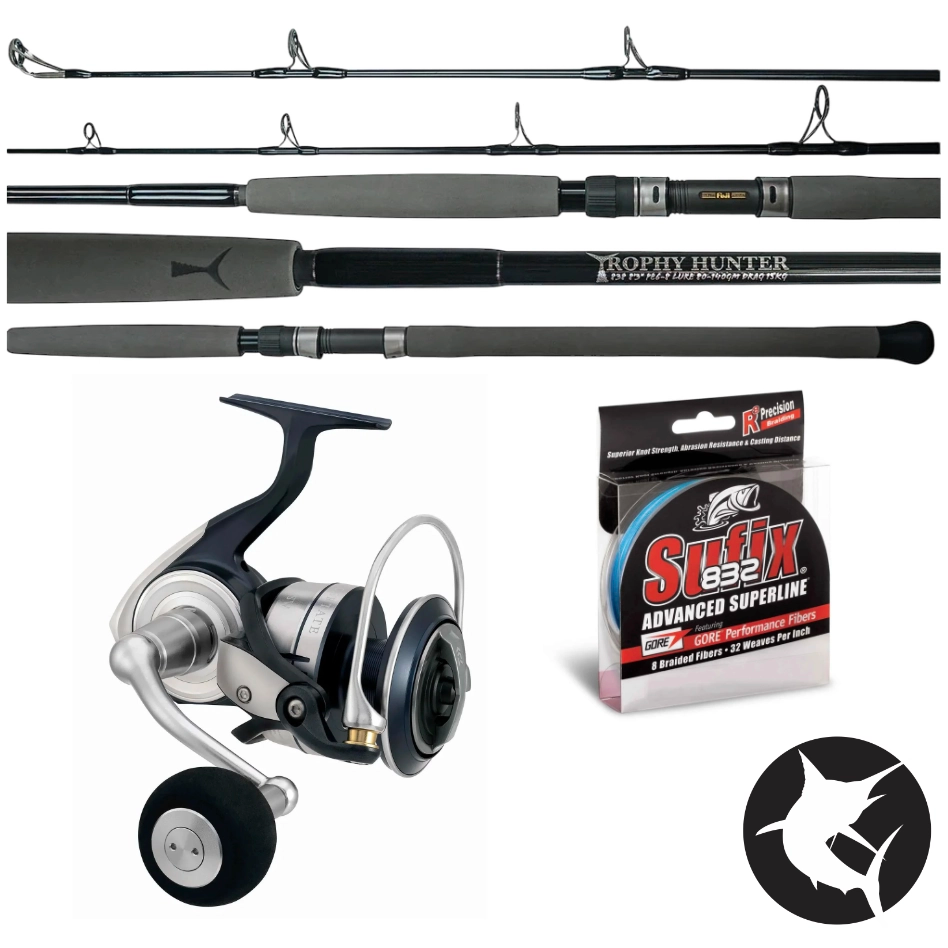 Trophy Hunter Tuna Combo - Topwater 838 / Certate SW 14000-Combo - Blue Water-Fishing Station-Fishing Station