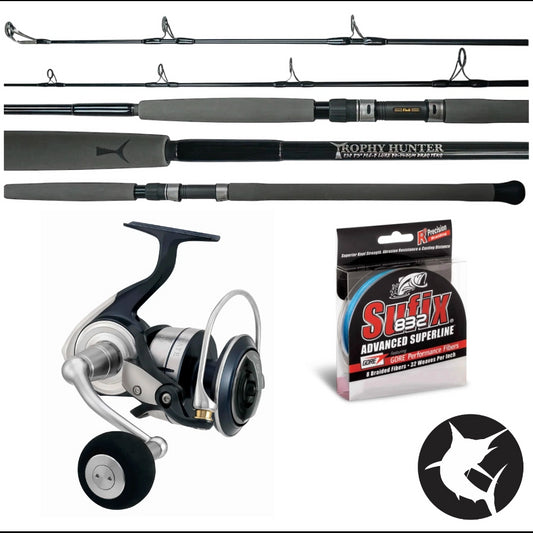 Trophy Hunter Tuna Combo - Topwater 838 / Certate SW 14000-Combo - Blue Water-Fishing Station-Fishing Station