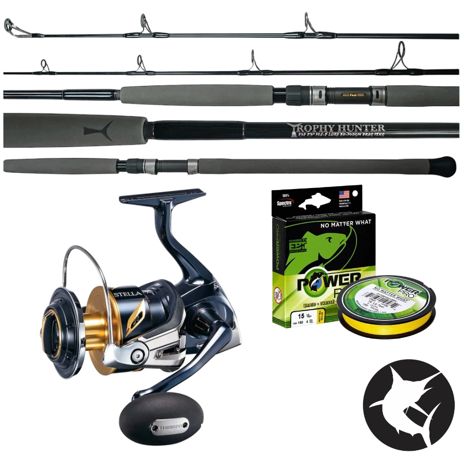 Trophy Hunter Tuna Combo - Topwater 838 / Stella 14000-Combo - Blue Water-Fishing Station-Fishing Station