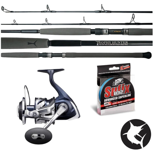 Trophy Hunter Tuna Combo - Topwater 838 / TwinPower 14000-Combo - Blue Water-Fishing Station-Fishing Station