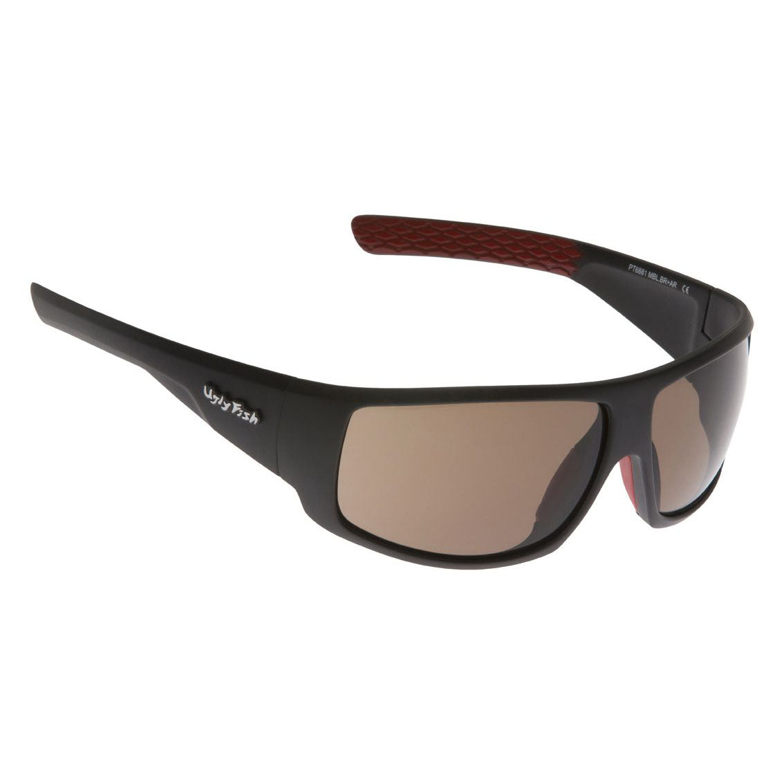 Ugly Fish TR90 PT6881 Polarised Sunglasses-Sunglasses-Ugly Fish-Black - Brown (MBL.BR+AR)-Fishing Station