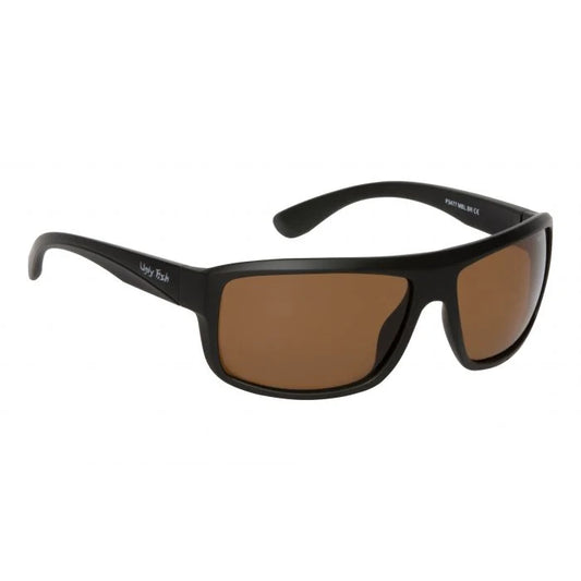 Ugly Fish P3477 Polarised Sunglasses-Sunglasses-Ugly Fish-Black - Brown (MBL.BR)-Fishing Station