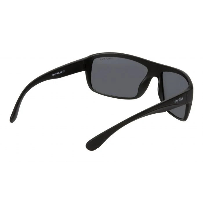 Ugly Fish P3477 Polarised Sunglasses-Sunglasses-Ugly Fish-Black - Smoke Grey (MBL.SM)-Fishing Station