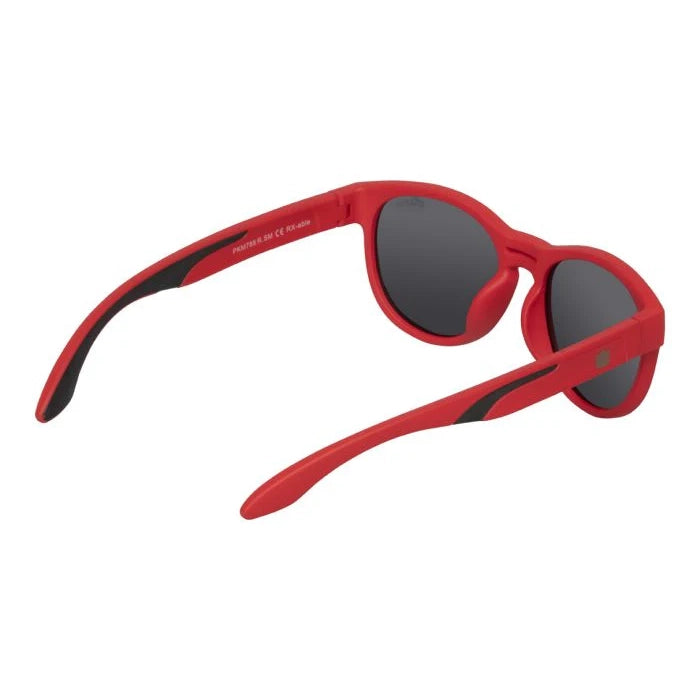 Ugly Fish Retro PKR788 Kids Polarised Unbreakable Sunglasses-Sunglasses-Ugly Fish-Red / Smoke-Fishing Station