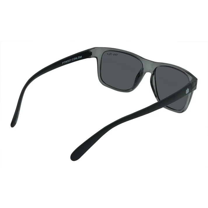 Ugly Fish Tweens Mid-Fit PTW501 Sunglasses-Sunglasses-Ugly Fish-Crystal Smoke Frame/Smoke Lens-Fishing Station