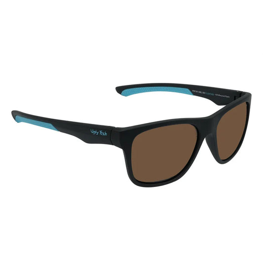 Ugly Fish PFR391 Floating Polarised Sunglasses-Sunglasses-Ugly Fish-Black - Brown (MBL.BR)-Fishing Station