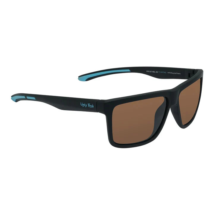 Ugly Fish PFR397 Floating Polarised Sunglasses-Sunglasses-Ugly Fish-Black - Brown (MBL.BR)-Fishing Station