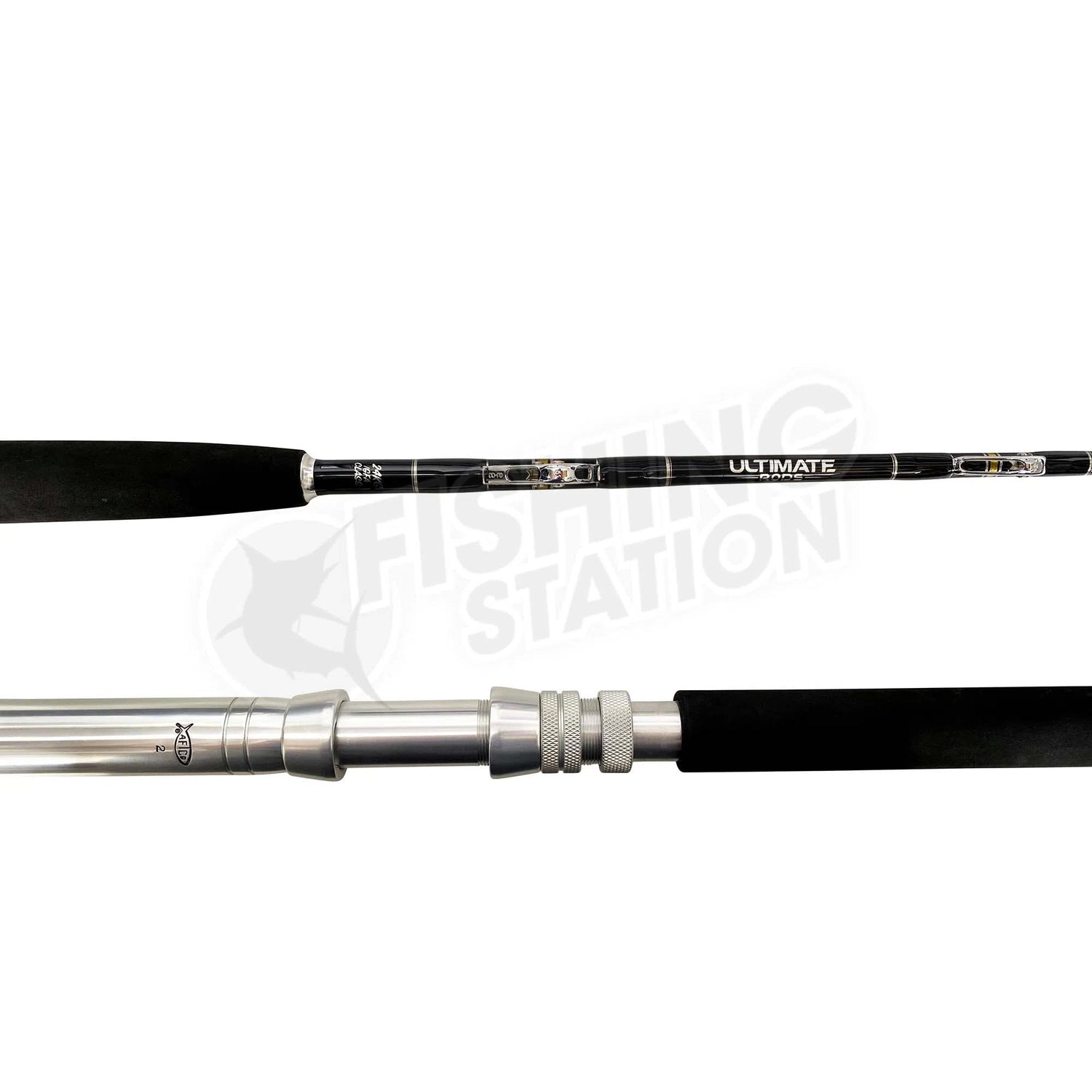 Ultimate Rods Pelagic Series AFTCO Fully Rollered Game Overhead Rod
