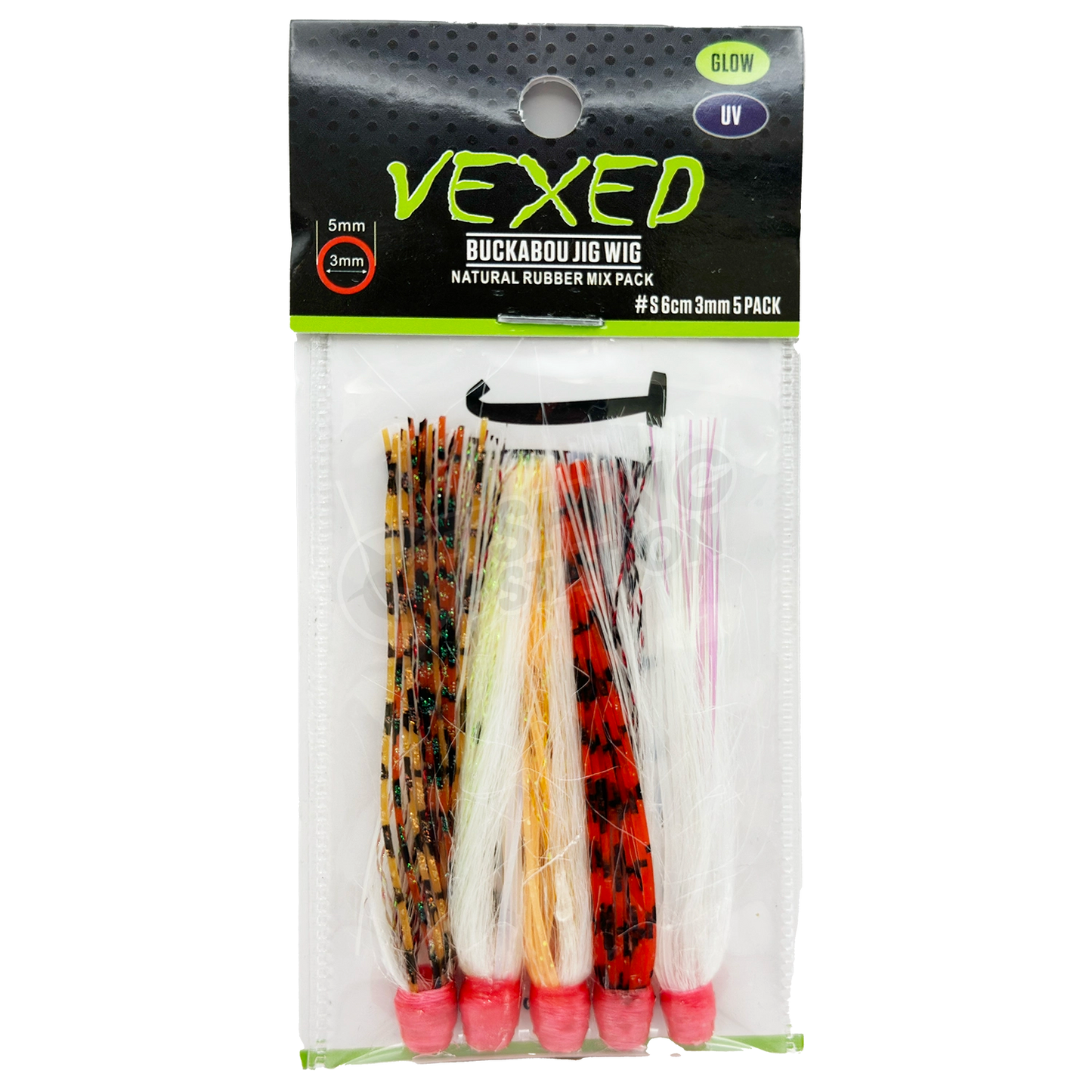 Vexed Buckabou Jig Wig-Hooks - Jigheads-Vexed-5cm 3mm-Fishing Station