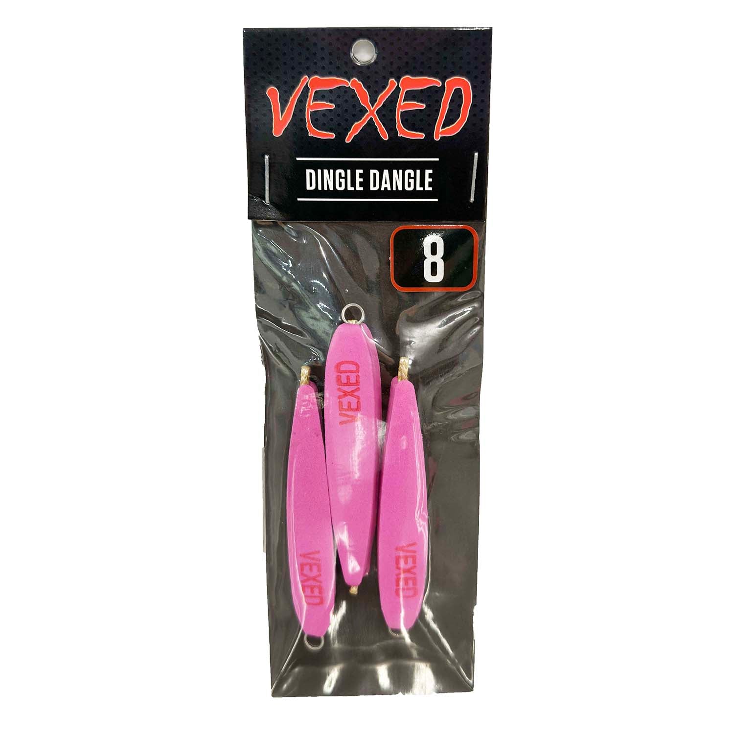 Vexed Dingle Dangle-Terminal Tackle - Rigging-Vexed-8cm-Pink-Fishing Station