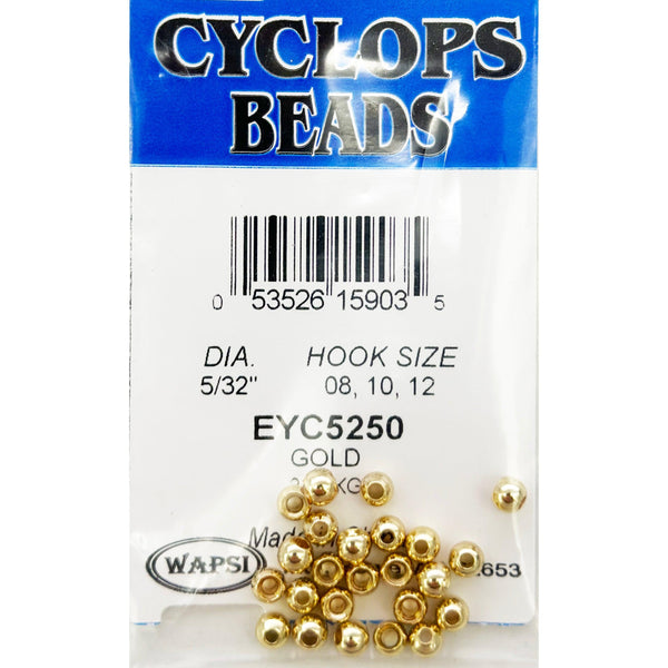 WAPSI Cyclops Brass Beads