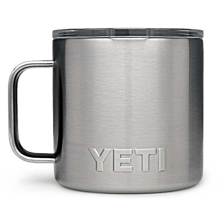 Yeti Rambler 14oz (414ml) Mug with Lid-Drinkware-Yeti-Stainless-Fishing Station