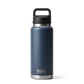 Yeti Rambler 36oz (1L) Reuseable Bottle with Chug Cap-Drinkware-Yeti-Navy-Fishing Station