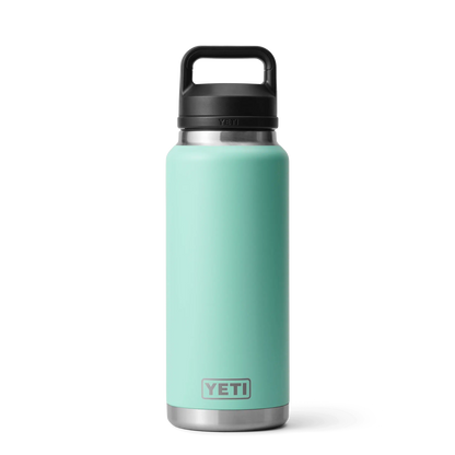 Yeti Rambler 36oz (1L) Reuseable Bottle with Chug Cap-Drinkware-Yeti-Seafoam-Fishing Station