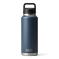 Yeti Rambler 46oz (1.36L) Reusable Bottle with Chug Cap-Drinkware-Yeti-Navy-Fishing Station