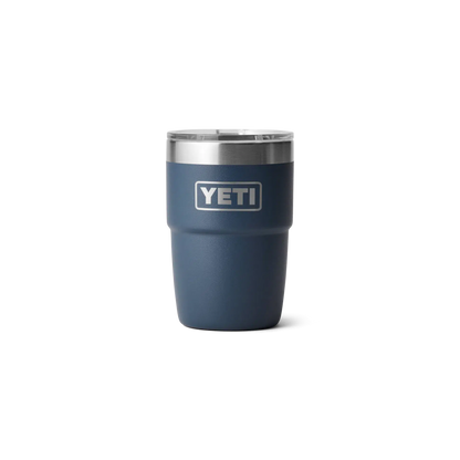 Yeti Rambler 8oz Stackable Tumbler-Drinkware-Yeti-Navy-Fishing Station