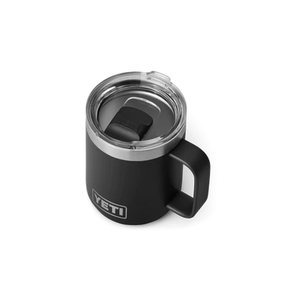 Yeti Rambler Stackable 10oz (295ml) Mug with Magslider Lid-Drinkware-Yeti-Black-Fishing Station