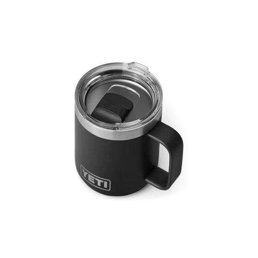 Yeti Rambler Stackable 10oz (295ml) Mug with Magslider Lid-Drinkware-Yeti-Black-Fishing Station