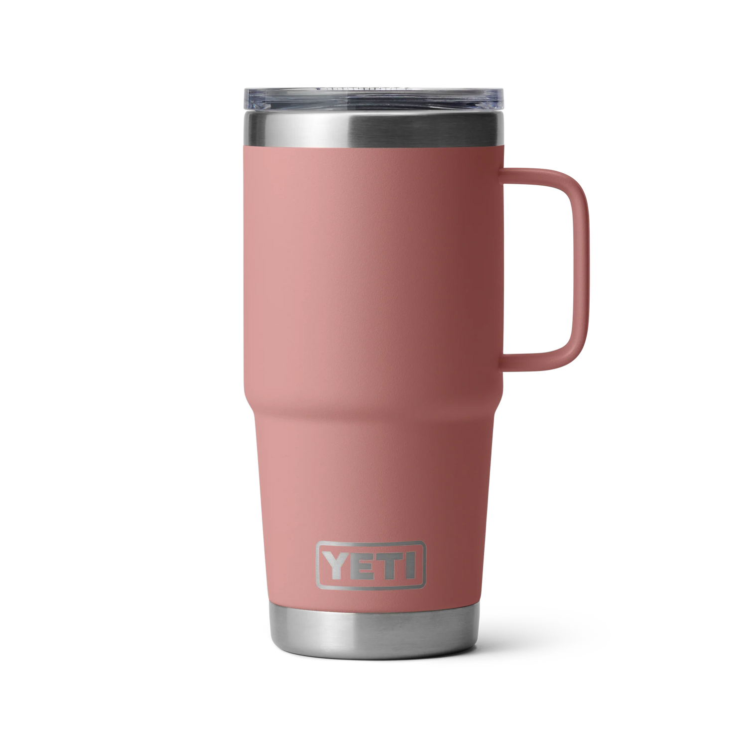 Yeti 20oz (591ml) Travel Mug with Stronghold Lid-Drinkware-Yeti-Sandstone Pink-Fishing Station