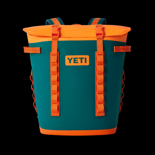 Yeti Hopper M20 Backpack Soft Cooler-Portable Coolers-Yeti-Teal/Orange-Fishing Station