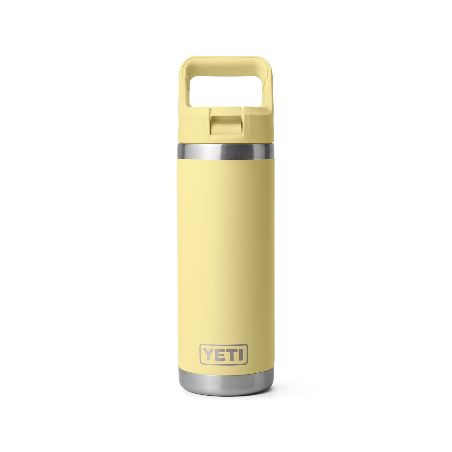 Yeti Rambler 18oz (532ml) Reusable Bottle with Straw Cap-Drinkware-Yeti-Daybreak Yellow-Fishing Station