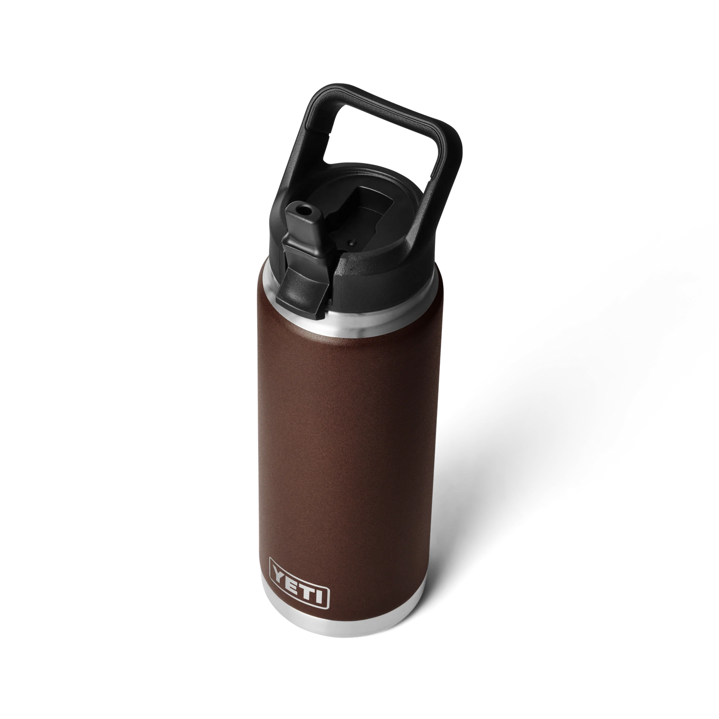 Yeti Rambler 26oz (769ml) Reuseable Bottle with Straw Cap-Drinkware-Yeti-Wetlands brown-Fishing Station