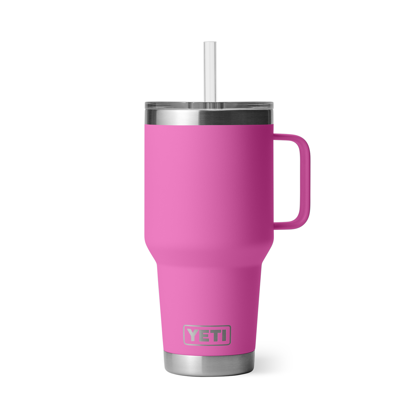 Yeti Rambler 35oz (1L) Straw Mug-Drinkware-Yeti-Wildflower Fuchsia-Fishing Station