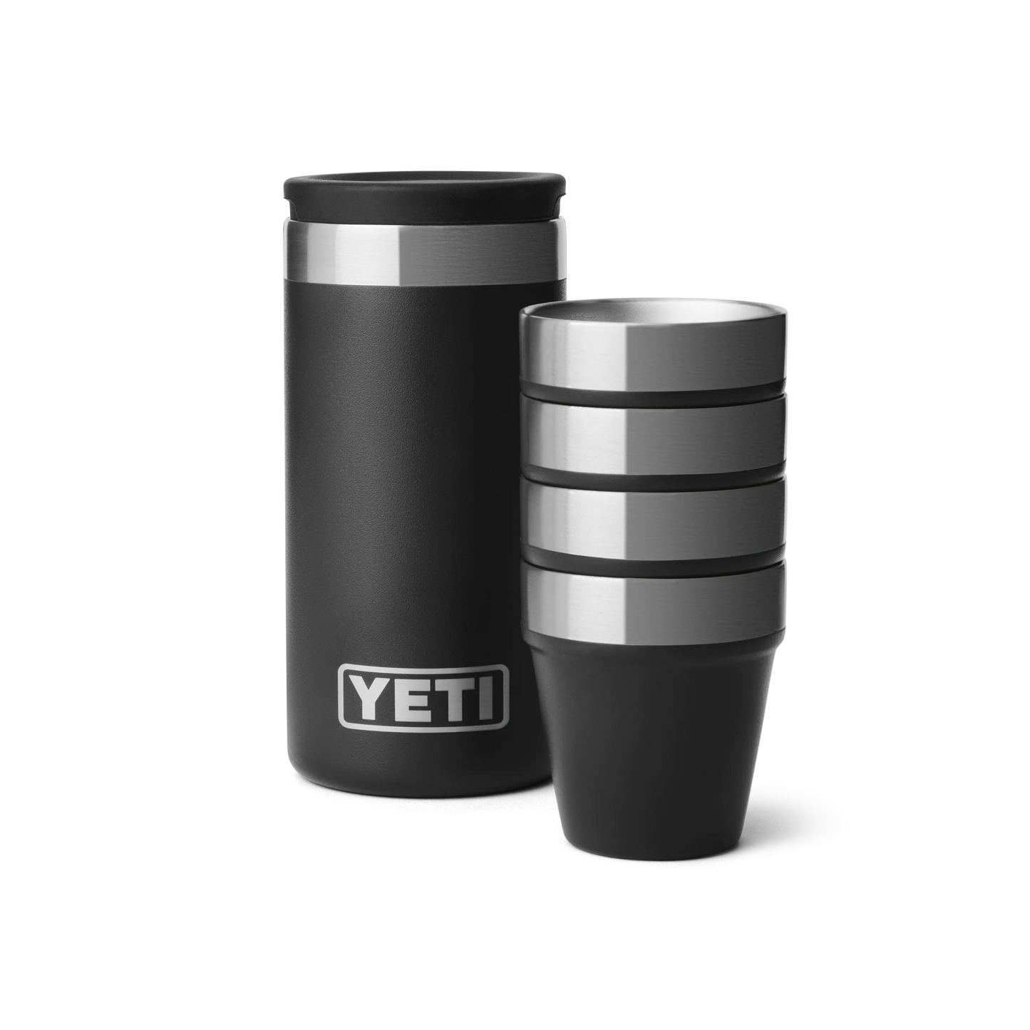 Yeti Shot Glasses with Carrying Case-Drinkware-Yeti-Black-Fishing Station