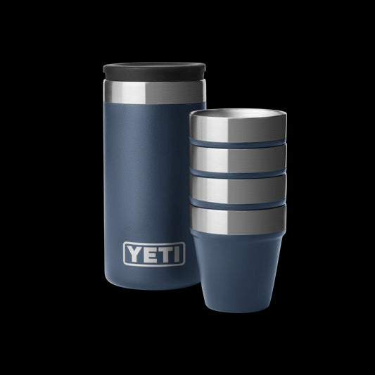 Yeti Shot Glasses with Carrying Case-Drinkware-Yeti-Navy-Fishing Station