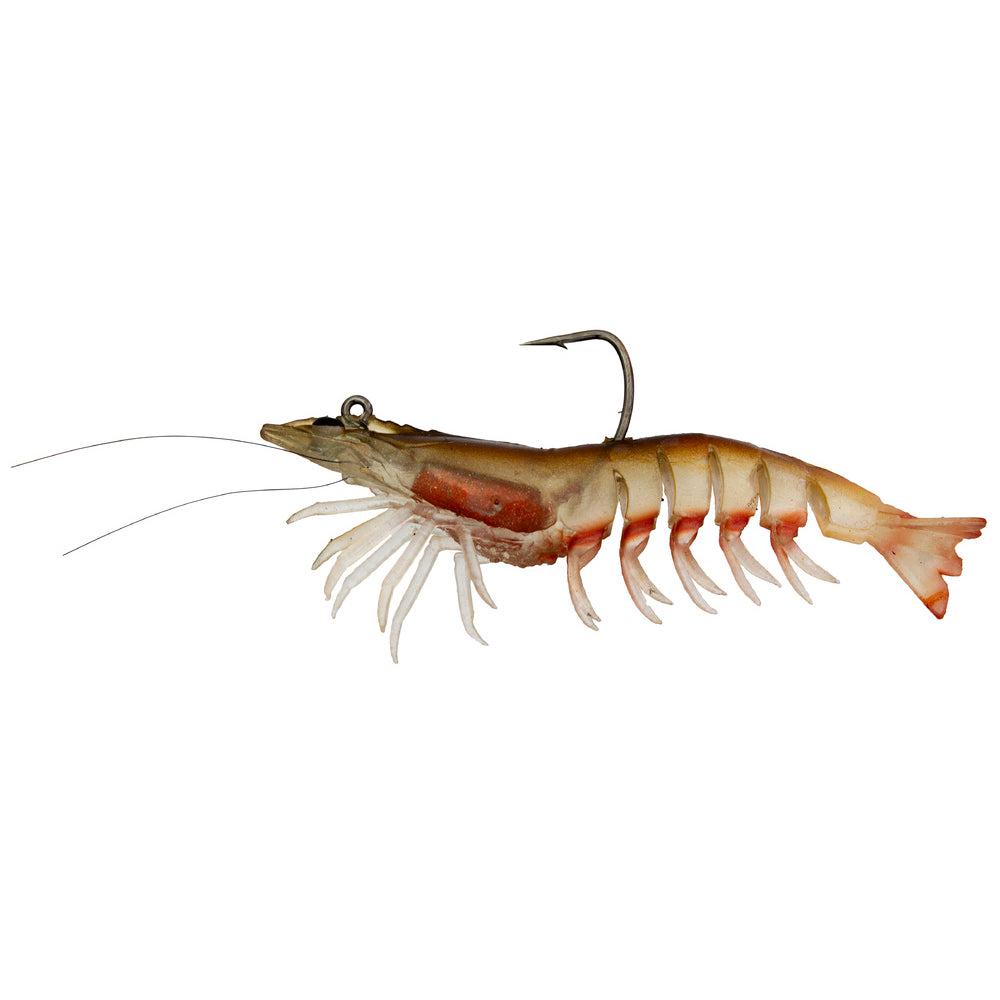 Zerek Absolute Shrimp Soft Plastic Lure-Lure - Soft Plastic-Zerek-4.5"-Red Bolt-Fishing Station