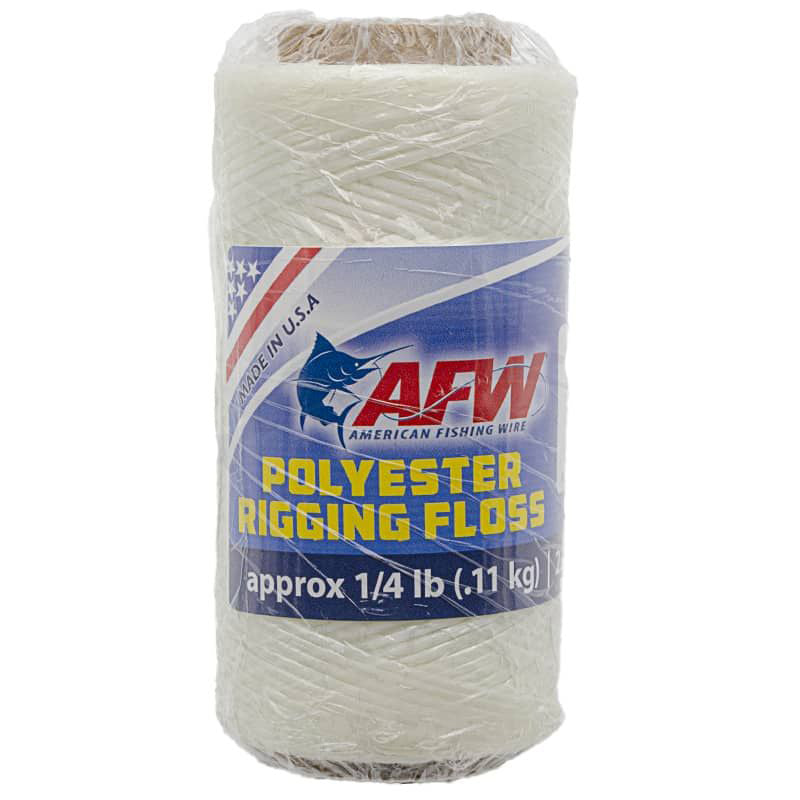 AFW Polyester Waxed Rigging Floss-Terminal Tackle - Rigging-AFW-Fishing Station